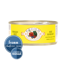 Charger l'image dans la galerie, Conserve pour chat Fromm Four Stars- Caisse de 12- Pâté de poulet 5.5oz
