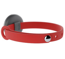 Charger l'image dans la galerie, Nuvuq Collier ajustable avec attache de sécurité pour chat - Rouge - Avec étui pour "Airtag" gris
