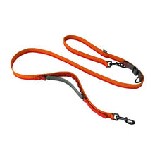 Charger l'image dans la galerie, Nuvuq Laisse multifonctionnelle pour chien, Orange tangerine
