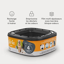 Charger l'image dans la galerie, Pet Genie Recharge Jumbo 28' pour poubelle Pet Genie, Dure jusqu'à 4 mois
