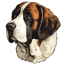 Charger l'image dans la galerie, Tasse en céramique-Thème animaux-Saint Bernard
