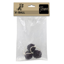 Charger l'image dans la galerie, Balles V-Ball pour meubles Vesper, rotin marron, 4 cm
