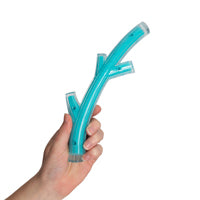 Charger l'image dans la galerie, Bâton Duo Zeus, parfum de poulet, turquoise, petit, 23 cm (9 po)
