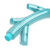 Charger l'image dans la galerie, Bâton Duo Zeus, parfum de poulet, turquoise, petit, 23 cm (9 po)
