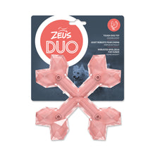 Charger l'image dans la galerie, Os croisés Duo Zeus, parfum de poulet, corail, 15 cm (6 po)

