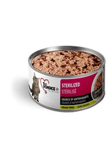 Charger l'image dans la galerie, Conserve pour chat 1st Choice - Pâté formule Stérilisé - Boutique Le Jardin Des Animaux -conserve pour chatBoutique Le Jardin Des Animaux88615
