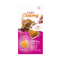 Charger l'image dans la galerie, Catit Creamy régal crémeux en tube au poulet et crevettes
