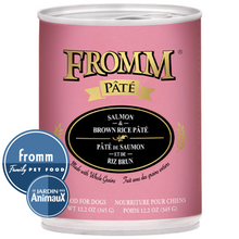 Charger l'image dans la galerie, Conserve pour chien FROMM - Caisse de 12- PÂTÉ DE SAUMON ET DE POULET Sans Grains
