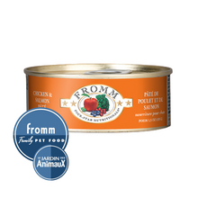 Charger l'image dans la galerie, Conserve pour chat Fromm Four Stars- Pâté de poulet et saumon 5.5oz
