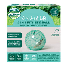 Charger l'image dans la galerie, Oxbow Enriched Life - Jeu D'excercise Pour Rongeur, Balle D'excercise 2 En 1
