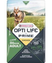 Charger l'image dans la galerie, Nourriture Opti Life Prime chien toutes races au poulet
