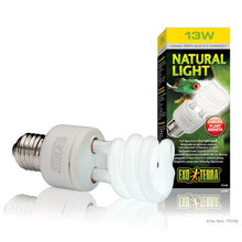 Charger l'image dans la galerie, Ampoule fluocompacte Natural Light Exo Terra, 13 W - Boutique Le Jardin Des Animaux -Eclairage reptileBoutique Le Jardin Des AnimauxPT2190
