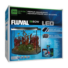 Charger l'image dans la galerie, Aquarium équipé haut de gamme 26 Fluval à devant arrondi avec éclairage à DEL, 98 L (26 gal US) - Boutique Le Jardin Des Animaux -AquariumBoutique Le Jardin Des Animaux15227
