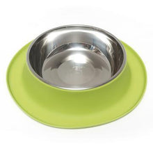Charger l'image dans la galerie, Bol en silicone simple avec bol en acier inoxydable, très grand, bol de 6 tasses, 4 couleurs - Boutique Le Jardin Des Animaux -Accessoires de nourrissageBoutique Le Jardin Des Animaux
