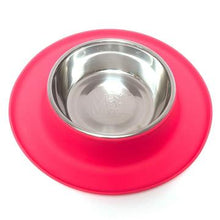 Charger l'image dans la galerie, Bol en silicone simple avec bol en acier inoxydable, très grand, bol de 6 tasses, 4 couleurs - Boutique Le Jardin Des Animaux -Accessoires de nourrissageBoutique Le Jardin Des Animaux
