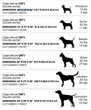 Charger l'image dans la galerie, Cage métallique pour chien. 18” X 12” X 14” - Boutique Le Jardin Des Animaux -CageBoutique Le Jardin Des AnimauxBZ10677
