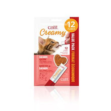 Charger l'image dans la galerie, Catit Creamy régal crémeux en tube au saumon - Boutique Le Jardin Des Animaux -Gâterie pour chatBoutique Le Jardin Des Animaux44442
