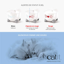 Charger l'image dans la galerie, Catit PIXI abreuvoir pour chat 2.5L - Boutique Le Jardin Des Animaux -AbreuvoirBoutique Le Jardin Des Animaux43718
