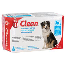 Charger l'image dans la galerie, Couches jetables Dogit Clean, grandes, paquet de 12 - Boutique Le Jardin Des Animaux -entrainement proprrtéBoutique Le Jardin Des Animaux70505
