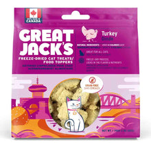 Charger l'image dans la galerie, Gâteries lyophilisées pour chat Great Jack's - Dinde - Boutique Le Jardin Des Animaux -Gâterie pour chatBoutique Le Jardin Des Animauxcay01183
