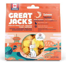 Charger l'image dans la galerie, Gâteries lyophilisées pour chat Great Jack's - Saumon - Boutique Le Jardin Des Animaux -Gâterie pour chatBoutique Le Jardin Des Animauxcay01184

