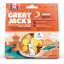 Charger l'image dans la galerie, Gâteries lyophilisées pour chat Great Jack's - Saumon - Boutique Le Jardin Des Animaux -Gâterie pour chatBoutique Le Jardin Des Animauxcay01185
