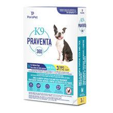 Charger l'image dans la galerie, K9 Praventa 360 traitement contre les puces et les tiques pour chiens de taille moyenne, 4,6 kg à 11 kg, 3 ou 6 tubes - Boutique Le Jardin Des Animaux -anti-parasitaire pour chatBoutique Le Jardin Des Animaux73861

