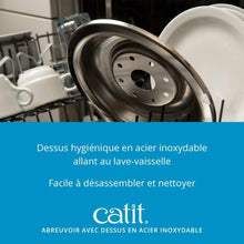 Charger l'image dans la galerie, (KIT) 2 Abreuvoirs avec fleur et dessus en acier inoxydable Catit et filtre - Boutique Le Jardin Des Animaux -AbreuvoirBoutique Le Jardin Des Animaux43725 + 43725 + 43748
