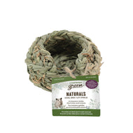 Lit ovale Naturals Living World Green en herbe Napier, 14 x 11,8 x 6 cm (5,5 x 4,5 x 2,5 po) - Boutique Le Jardin Des Animaux -Accessoire petit mammifèreBoutique Le Jardin Des Animaux61497