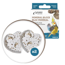 Charger l'image dans la galerie, Living World Bloc minéral avec coquilles d'huîtres 40g paquet de 2 - Boutique Le Jardin Des Animaux -Soins oiseauxBoutique Le Jardin Des Animaux82194
