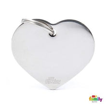 Charger l'image dans la galerie, Médaille collection basic, COEUR GRAND, couleurs variées - Boutique Le Jardin Des Animaux -médailleBoutique Le Jardin Des Animaux
