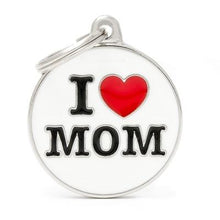 Charger l'image dans la galerie, Médaille collection Charms, "I LOVE MOM", GRAND - Boutique Le Jardin Des Animaux -médailleBoutique Le Jardin Des AnimauxCH17LOVEMOM

