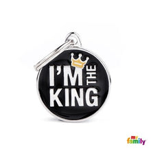 Charger l'image dans la galerie, Médaille collection Charms, "I'M THE KING", MOYEN - Boutique Le Jardin Des Animaux -médailleBoutique Le Jardin Des AnimauxCH17MKING
