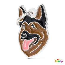 Charger l'image dans la galerie, Médaille pour chien collection Friends, BERGER ALLEMAND, Couleurs variées - Boutique Le Jardin Des Animaux -médailleBoutique Le Jardin Des AnimauxMF14N
