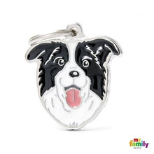 Charger l'image dans la galerie, Médaille pour chien collection Friends, BORDER COLLIE - Boutique Le Jardin Des Animaux -médailleBoutique Le Jardin Des AnimauxMF03N
