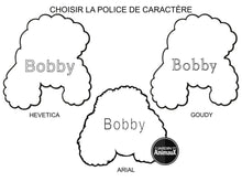 Charger l'image dans la galerie, Médaille pour chien collection Friends, CANICHE, Couleurs variées - Boutique Le Jardin Des Animaux -médailleBoutique Le Jardin Des AnimauxMF20BLACK
