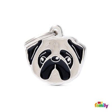 Charger l'image dans la galerie, Médaille pour chien collection Friends, CARLIN, Couleurs variées - Boutique Le Jardin Des Animaux -médailleBoutique Le Jardin Des AnimauxMF18N
