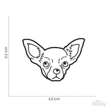 Charger l'image dans la galerie, Médaille pour chien collection Friends, CHIHUAHUA, Couleurs variées - Boutique Le Jardin Des Animaux -médailleBoutique Le Jardin Des AnimauxMF23BLACK
