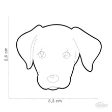 Charger l'image dans la galerie, Médaille pour chien collection Friends, LABRADOR, Couleurs variées - Boutique Le Jardin Des Animaux -médailleBoutique Le Jardin Des AnimauxMF31BLACK
