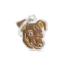 Charger l'image dans la galerie, Médaille pour chien collection Friends, PINSCHER, couleurs variées - Boutique Le Jardin Des Animaux -médailleBoutique Le Jardin Des AnimauxMF26NBROWN
