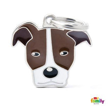 Charger l'image dans la galerie, Médaille pour chien collection Friends, PITBULL, Couleurs variées - Boutique Le Jardin Des Animaux -médailleBoutique Le Jardin Des AnimauxMF06
