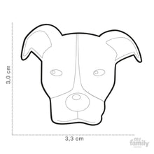 Charger l'image dans la galerie, Médaille pour chien collection Friends, PITBULL, Couleurs variées - Boutique Le Jardin Des Animaux -médailleBoutique Le Jardin Des AnimauxMF06
