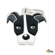 Charger l'image dans la galerie, Médaille pour chien collection Friends, PITBULL, Couleurs variées - Boutique Le Jardin Des Animaux -médailleBoutique Le Jardin Des AnimauxMF06WHITEBLACK
