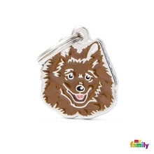 Charger l'image dans la galerie, Médaille pour chien collection Friends, POMÉRANIEN, Couleurs variées - Boutique Le Jardin Des Animaux -médailleBoutique Le Jardin Des AnimauxMF29NBROWN
