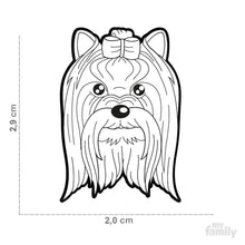 Charger l'image dans la galerie, Médaille pour chien collection Friends, YORKSHIRE - Boutique Le Jardin Des Animaux -médailleBoutique Le Jardin Des AnimauxMF07N
