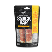 Charger l'image dans la galerie, Torsades de cuir brut enrobés de poulet Snack Bar Dogit
